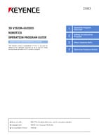 3D VISION-GUIDED ROBOTICS OPERATION PROGRAM GUIDE [DENSO WAVE INCORPORATED EDITION]
