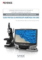 Série VHX-5000 Microscope numérique Guide rapide (Français)