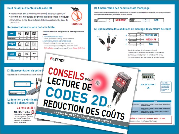 CONSEILS pour LECTURE DE CODES 2D et REDUCTION DES COÛTS Lire les codes 2D facilement et sans soucis ! (Français)