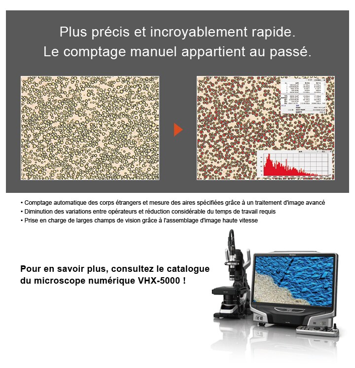 Série VHX-5000 Microscope numérique Catalogue (Français)