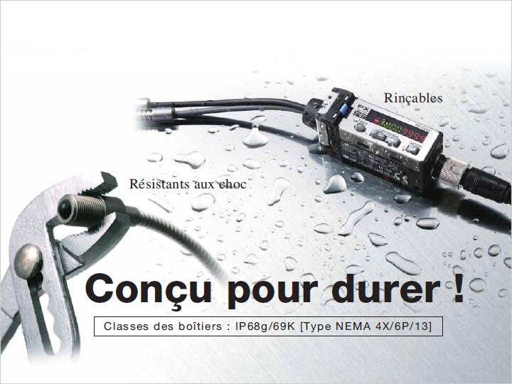 Série PX Capteurs haute résistance Catalogue (Français)