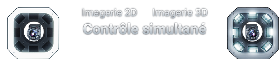 Contrôle 2D + 3D simultané