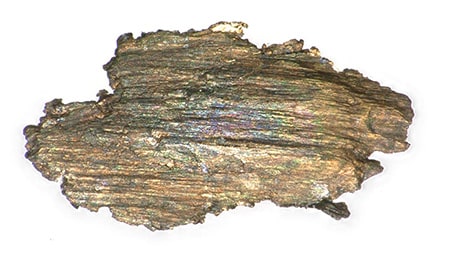 Fragment de métal (150x)