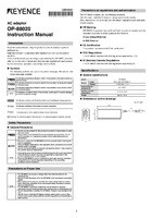 OP-88020 Mode d'emploi