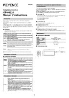 OP-88020 Mode d'emploi