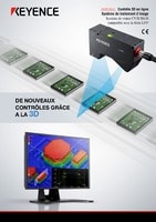 Série CV-X/XG-X Système de vision Contrôle 3D en ligne Système de traitement d’image compatible avec la Série LJ-V Catalogue