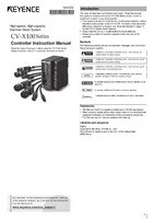 CV-X100 Series Controller Instruction Manual