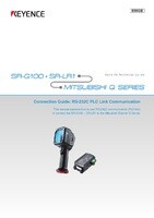 SR-G100 + SR-LR1 × MITSUBISHI Q SERIES Connection Guide RS-232C PLC Link Communication