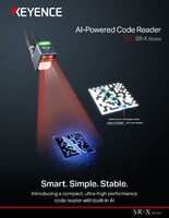 Série SR-X Lecteur de codes à IA intégrée Catalogue
