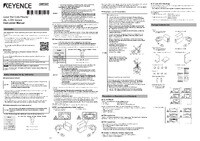 Série BL-1300 Manuel d'instruction