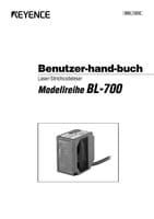 Série BL-700 Manual d'utilisation (Allemand)