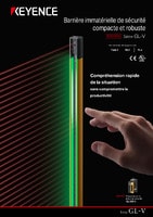 Série GL-V Barrière immatérielle de sécurité compacte et robuste Catalogue