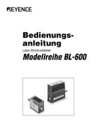 BL-600 Manual d'utilisation (Allemand)