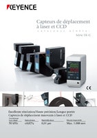 Série LK-G3000 Capteur de déplacement CCD à laser, à haute vitesse et précision élevée Catalogue