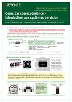 Cours par correspondance - Introduction aux systèmes de vision: Qu'entend-on par «image optimale» dans le cadre d'un contrôle en vision?