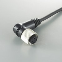 OP-75722 - Câble à connecteur M12, coudé, 2 m, PVC