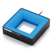 CA-DQB10M - Éclairage carré à angles multiples bleu de 100-100